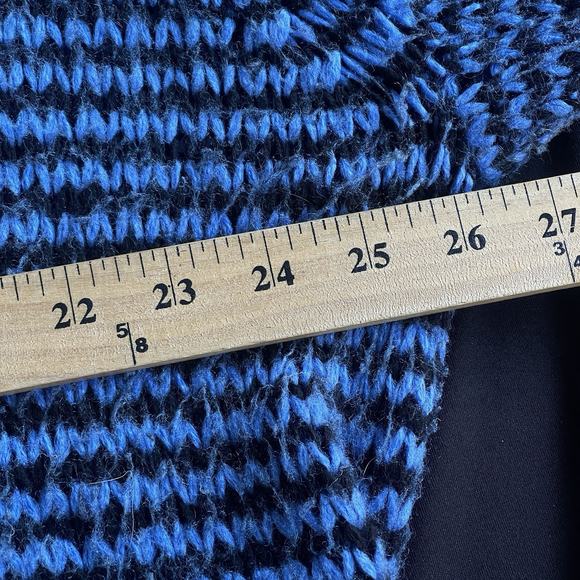 Y2K Notations Womens Cardigan Sweater Extra Large XL Open Front Striped Western - Picture 8 of 10